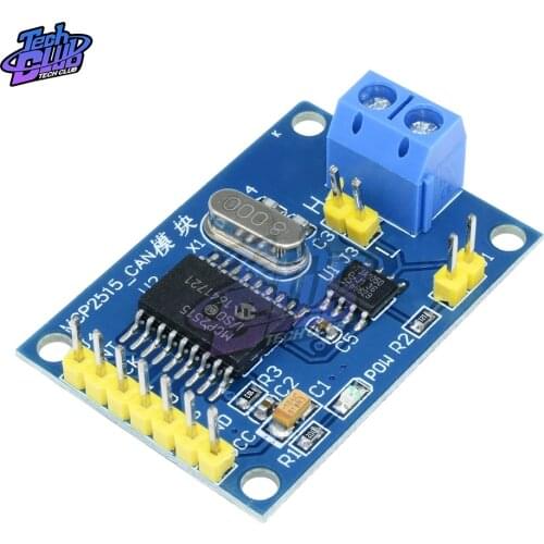 DC 5V MCP2515 CAN Bus Module TJA1050 Receiver SPI Module For Arduino Support CAN V2.0B SPI Interface 120 ohm