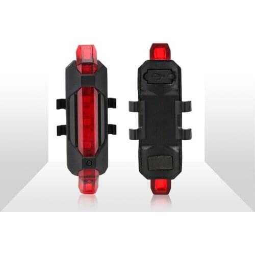 Rechargeable Mini USB LED Bike Tail Red Light Bicycle Lamp Front Headlight Flashlight Bicycle Light Bicycle Accessories 2020