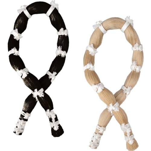 Durable 1 Hank of 4/4 3/4 Size Violins Bow Hair Horse Tail DIY 80cm/31.49