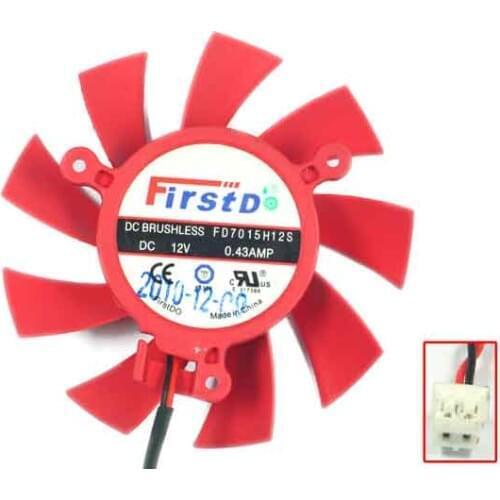 Firstd FD7015H12S DC 12V 0.43A 2-Wire Server Cooling Fan