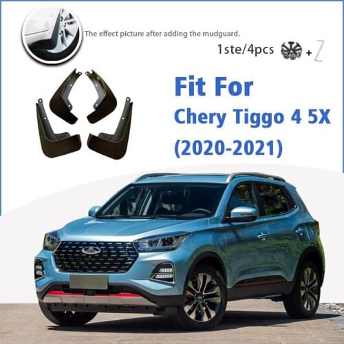 Mudguard For Chery Tiggo4 Tiggo 4 5X 2020-2021 Front Rear 4pcs Mudflaps Mudguards Car Accessories Splash Guard Fender Mud Flaps
