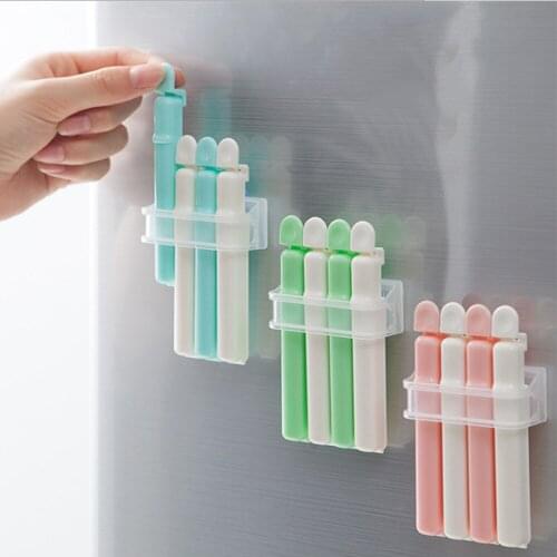 1 set of clips household snacks fresh food storage bag sealing machine mini vacuum sealing machine clip food clip kitchen tools