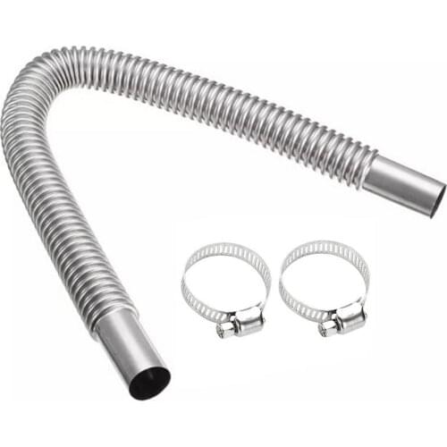 Air Parking Heater Stainless Steel Exhaust Pipe Tube Gas Vent Fit Car Heaters Accessories For Webasto 100/150/200/250/300CM 2021