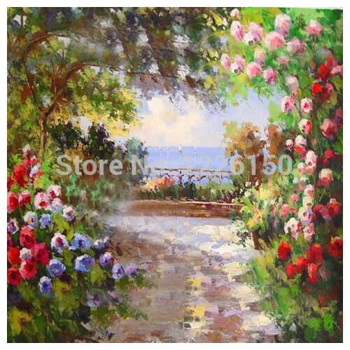 Nature scenic backdrop newborn photography background 5x7ft ,hand painted weddings backdrops ,muslin backgrounds children13-84