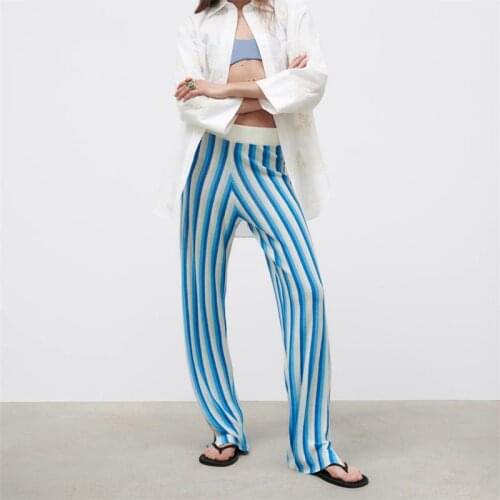 ZXQJ Women's Knitted Trousers