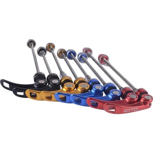 1 Pair MTB Mountain Bike Bicycle Skewers Ultralight Quick Release Skewers 100/135MM For MTB Road Bike Hub 9mm 5mm High Quality