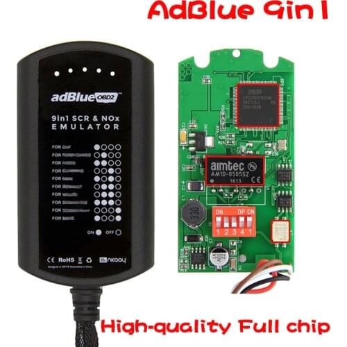 Adblue 8 in 1 8in1 update to Adblue 9 in 1 Universal NOT NEED ANY SOFTWARE 9in1 AdBlue Emulation Box for multi-brands trucks