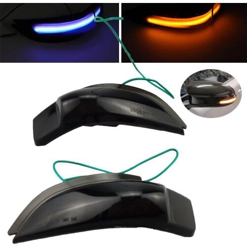 Car Accessories Dynamic LED Side Rearview Mirror Turn Signal Light Indicator For TOYOTA Yaris XP130 Auris E180 Camry XV5 Corolla