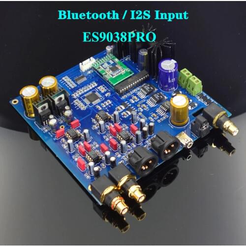 ES9038PRO ES9038 DAC Bluetooth V5.0 APTX-HD 24bit Wireless Player I2S IIS DSD DSD512 DAC For Raspberry Pi CD Mod Mobile
