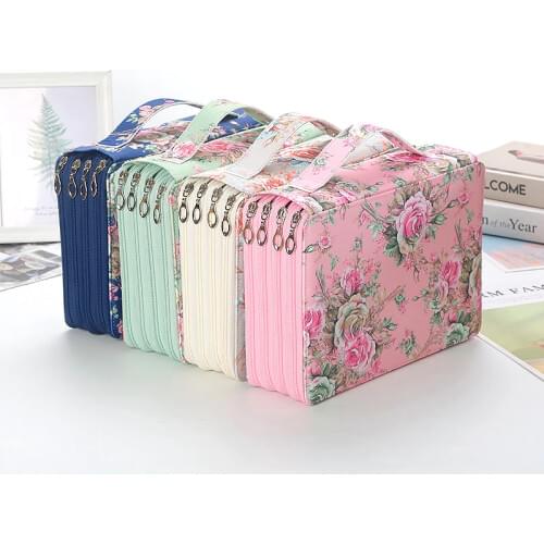 200/252 Holes Pencil Case School Pencilcase for Girls Boys Penal Large Pen Box Stationery Bag Big Pencilhold Pouch Kit Supplies