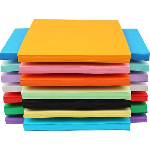 120gsm 100pcs High Quality A4 colorful Kraft Paper DIY Handmake Card Wedding Invitations Craft Paper Thick Paperboard Cardboard