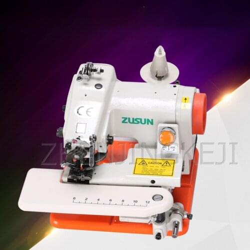 Home Small Desktop 220V Single Thread Chain Seam Blind Stitch Sewing Machine Edge Picking Machine Trousers Crimping Lame Machine