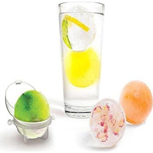 3.5cm PlasticIce Cream Maker Ice cream balls making molds Bar Drink Whiskey Sphere Big Round Ball Ice Brick Cube Maker Tray