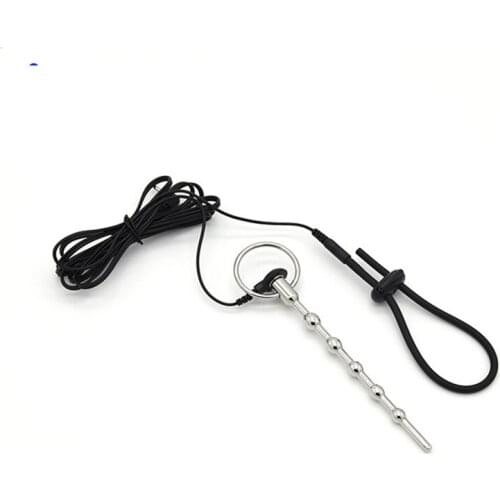 Hot Sale Sex Products Catheter Urethral Sound Electro Shock Penis Cock Rings Medical Themed Sex Toys For Men