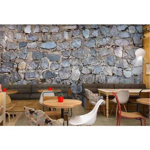 Classic modern interior painting three-dimensional wallpaper natural stone wall papers home decor pattern background