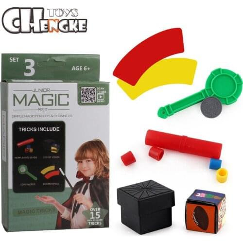 Magic Props Coins Close-Up Stage Adult Childrens Magic Toys Variety Dice Role-Playing Props Simple And Interesting Magic