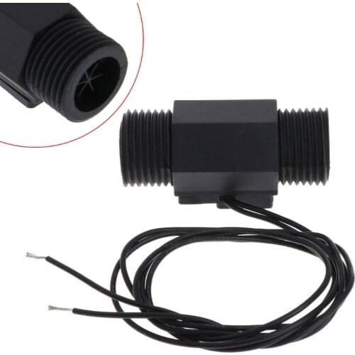 Magnetic Plastic Water Flow Sensor Switch G1/2 for Laser Welding Cutting Machine W315