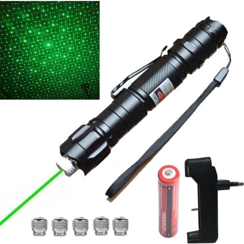 High-power 5MW 532nm laser sight, green laser, powerful burning laser pointer, long-distance radiation laser