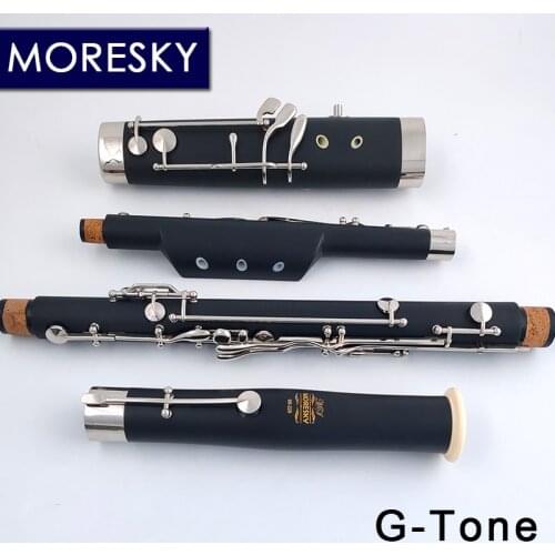 Professional G bassoon for kids musical instrument Bakelite body Copper nickel plated keys Children Bassoon