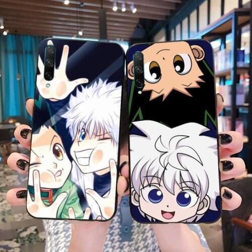 CUTEWANAN Hunter x Hunter Soft Silicone Black Phone Case for Huawei P40 P30 P20 lite Pro Mate 20 Pro P Smart 2019 prime