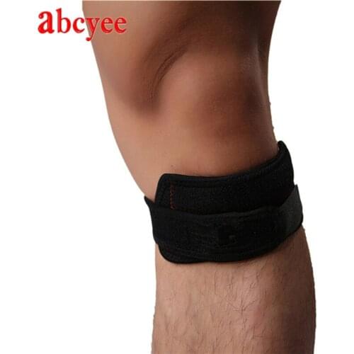 Leg Support Elastic(Rubber) Kneepad Joelheira for Sports Knee Protector Guard Brace Rodilleras Patella Protection Pads LT010OLE