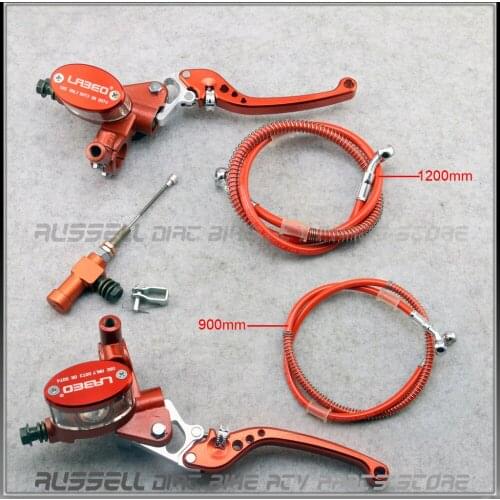 Handlebar Clutch Rod 22mm Lever Brake Lever Hydraulic Master Cylinder Rotary wheel For 125cc ~ 250cc Motorcycle Dirt Pit BikeX