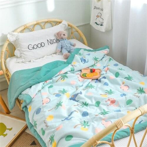 Summer Children Quilt Home Textiles Toddler Child Nap Blanket Kids Baby Blanket Comforter Bedding Quilts 120x150cm 150x200cm