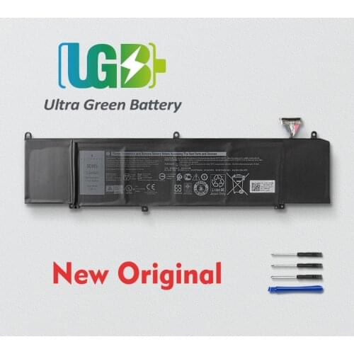 UGB New Original XRGXX Battery For Dell Alienware M15 ALW15M-D1735R,M17 ALW17M-D2726S,G5 15 5590,G7 7590 P82F,7790 P40E P79F