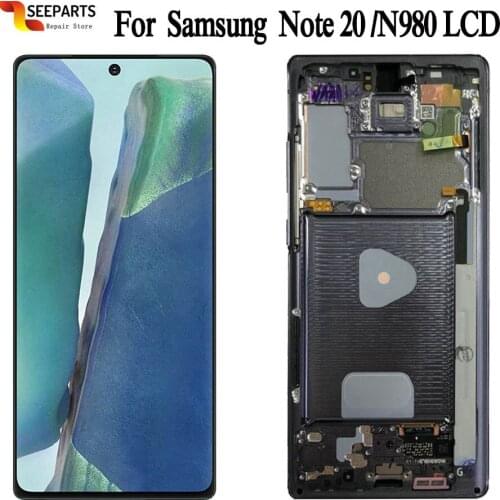 New For Samsung Galaxy Note 20 LCD Display Touch Screen Digitizer Assembly 6.7" For Samsung Note20 N980 N980F SN980F/DS Display