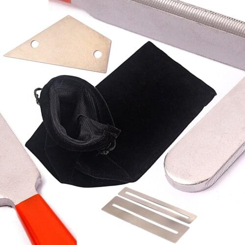 1 Set Fretboard File Fret Rocker Fret Guard for Guitar Repair Maintenance Kit