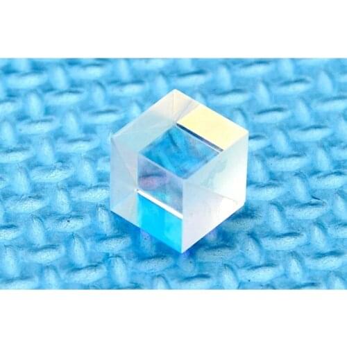 1pc 12.5mm Dia 650nm Red PBS Transparent Polarizing Beam Splitter Cube Laser Lens