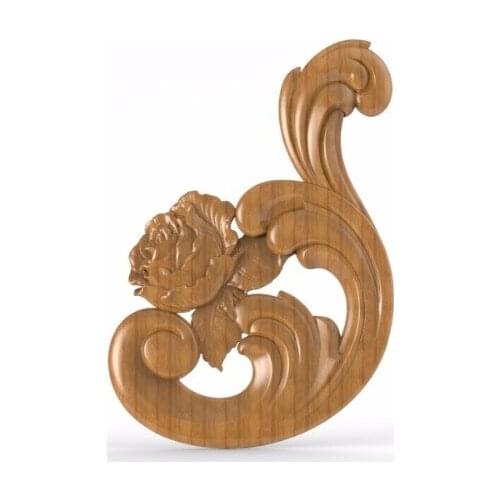3d STL Furniture Decor Decoration Collection for CNC Router Engraver Machine Relief Artcam D092