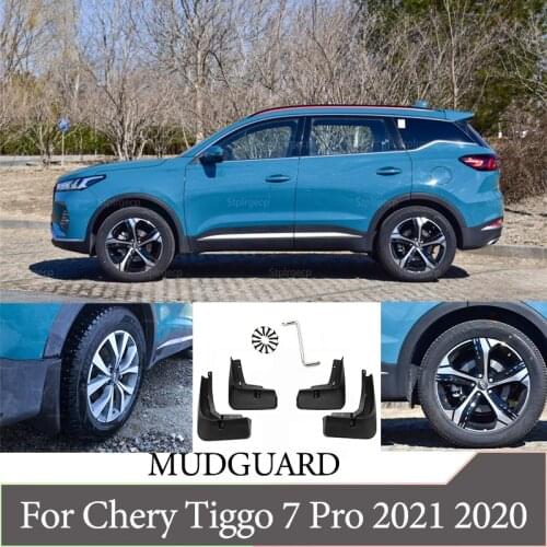 4 pieces of car mudguard modified rear tire mudguard special decoration for Chery Tiggo 7 PRO 2020 2021 car accessories