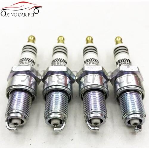 4pcs BPR6EIX 6637 Iridium Spark Plug Fit for BMW for SUBARU NISSAN BPR6EIX-6637 W20EPR-ZU / W20EXR-ZU / W20EX-ZU / W20EPR-ZU11