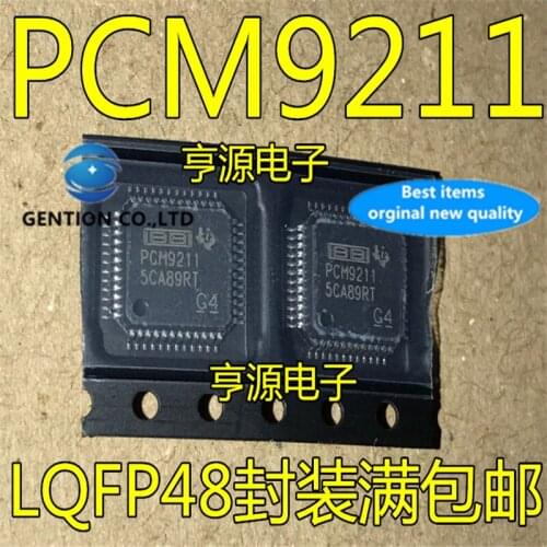 5Pcs PCM9211PTR PCM9211 LQFP-48 in stock 100% new and original
