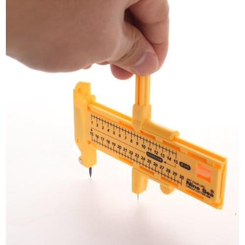 5 Spare Blades Silverline Circle Arch Carved Cutter Knife