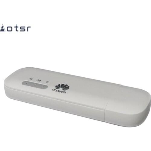 AOTSR 4G LTE 150Mbps HUAWEI USB Wireless Network Card Modem Adapter Wireless USB Network Card Universal White WiFi Modem