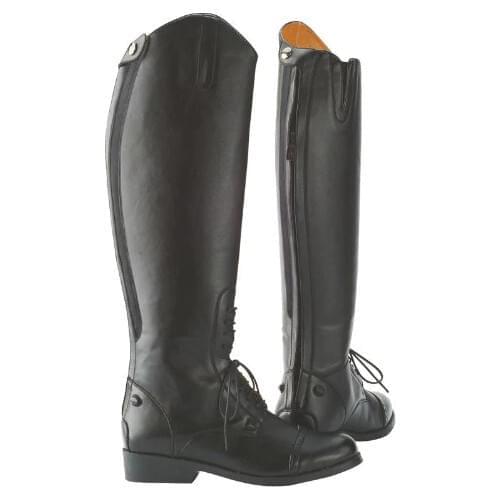 Aoud Saddley Horse Riding Boots Full Leather Knee Boots Equestrian Boots Back Zipper Shoes Horse racing Customized Halter Chaps