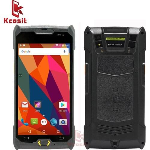 Kcosit 1D 2D Laser Barcode Android 6.0 Scanner IP67 Waterproof Phone PDA Handheld Terminal Data Collector inventory Logistics