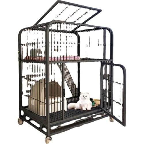 Cat cage villa, large free space, Domestic cat cage, Indoor large cat house with toilet, Cat house, cat house