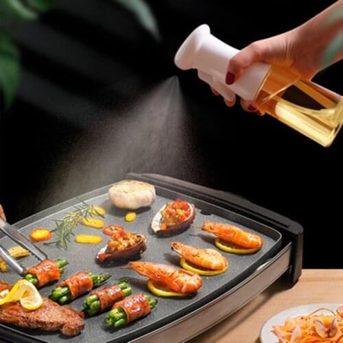 Kitchen Oil Bottle Olive Oil Sprayer Vinegar Mist Sprayer Barbecue Spray Bottle Leak-proof Nozzle Cooking Baking Kitchen Tools