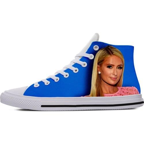 2019 hot fashion 3D Paris Hilton High Sneakers for men/women high quality 3D printing handiness casual shoes