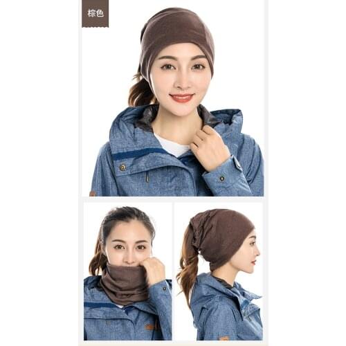 Autumn Winter Warm Cold Windproof Hat Anti-Freezing British Bib Headgear Sports Warm And Velvet Empty Top Baotou Cap 2021 New