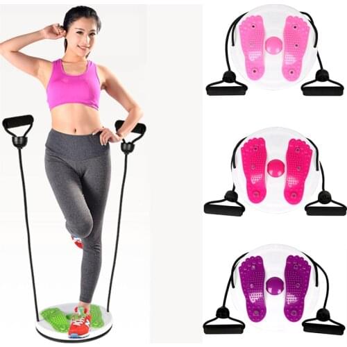 Waist Twisting Disc Board Twist Boards Foot Massage Plate Twister Exercise Gear Workout Home Gym Body Building Fitness Equipment