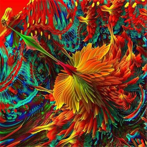 Religion Mandala DIY Cross Stitch Embroidery 11CT Kits Craft Needlework Set Cotton Thread Printed Canvas Home Room