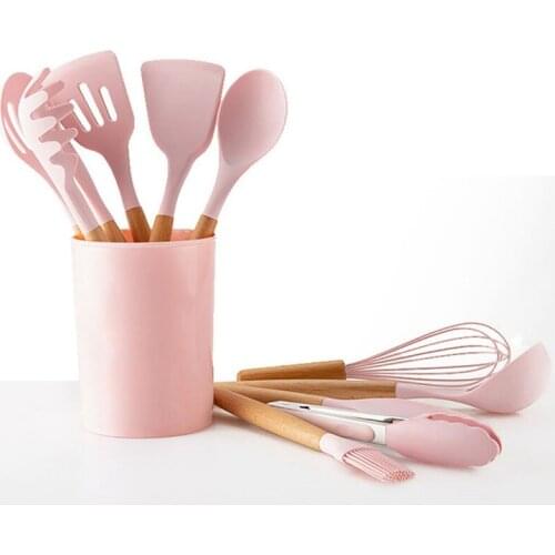 1PCS Silicone Spatula Turner, Slotted spoon, Ladle, Spoon, Spoon Spatula, Spooula, Spatula, Basting brush Silicone Kitchenware