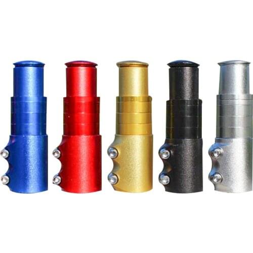 Bike Front Stem Riser Aluminum Alloy Universal Durable Bicycle Handlebar Stem Extension Adaptor Cycling Accessories Parts