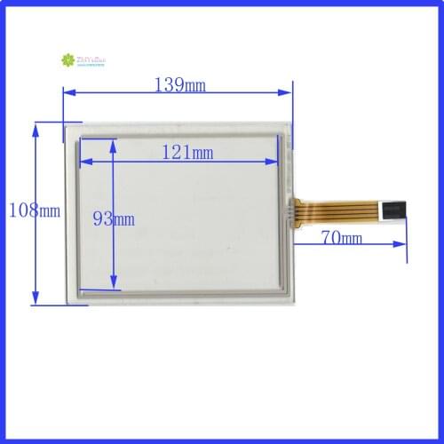 ZhiYuSun New 10PCS/LOT 5.8 inch TOUCH Screen panels 139mm*108mm for GPS or commercial use post
