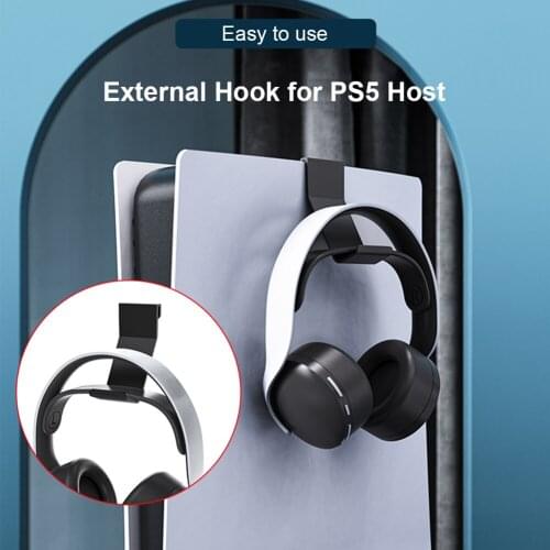2pcs Headphone Stand Hook Controller Holder Hanger for PlayStation 5 PS5 Handle Storage Rack headphone Accessories 92x38x29mm