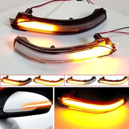 2Piece Sequential Side Mirror Lamp Blinker Indicator For Hyundai Elantra AD Avante 2016-2019 LED Dynamic Turn Signal Light